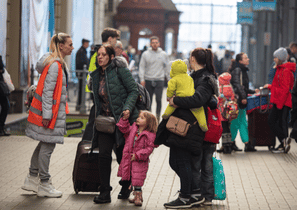 Réfugiés ukrainiens désorientés