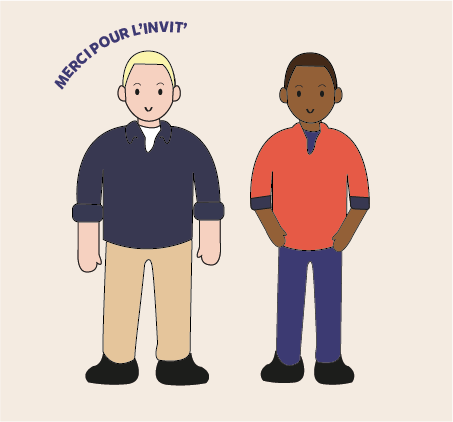 On retrouve Paul et Pierre. Pierre 30 ans est une jeune homme blond, au teint clair. Il a un physique assez imposant. Pierre est métisse et a les cheveux noirs et a une silhouette élancée.