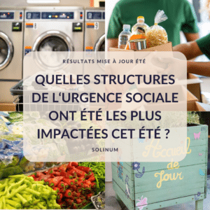 Quelles structures de l'urgence sociale ont été les plus impactées cet été ? Avec photos représentant différents services.